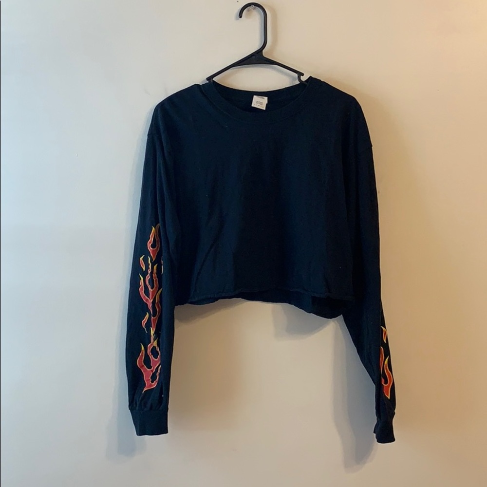 Long Sleeve crop-top
